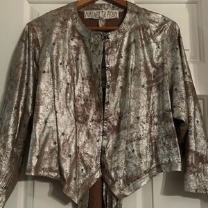 NWT- Magnolia Pearl Metallic Inna Jacket